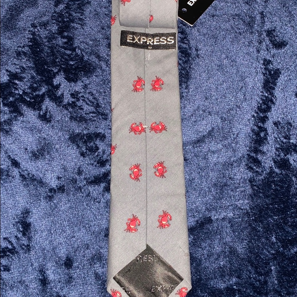 Casual Tie- Crab 🦀 Print - Picture 3 of 3